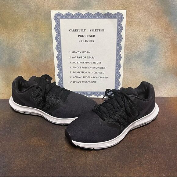 Nike Run Swift 909006-009 Women's Black Running Shoes Size 8M - Picture 2 of 16